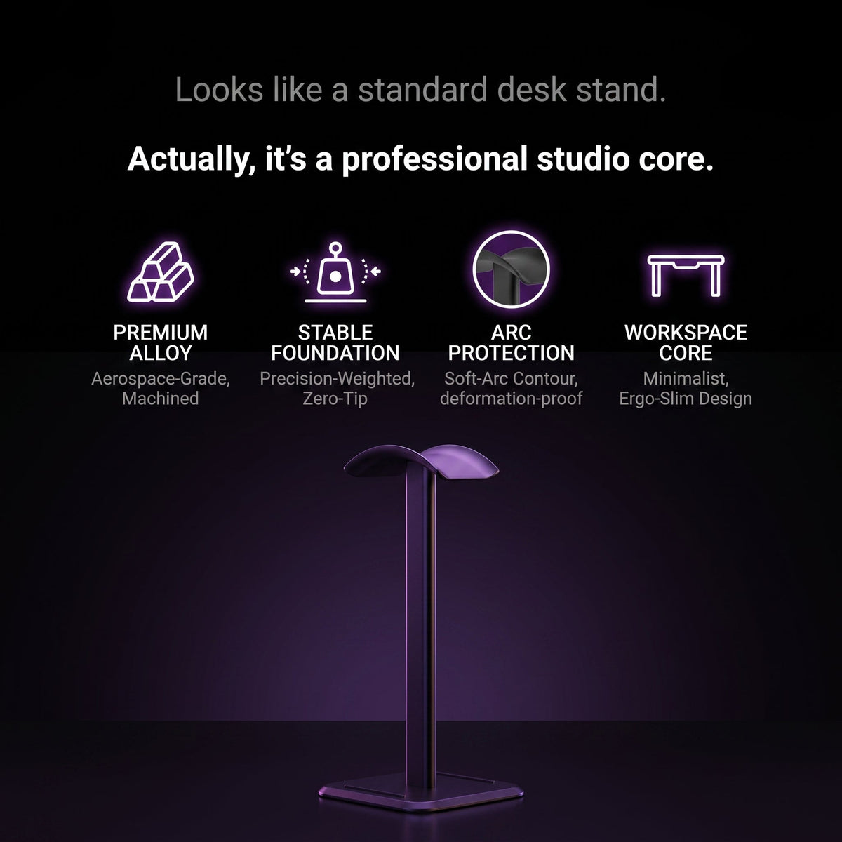 OTM Aluminum Alloy Headset Dock
