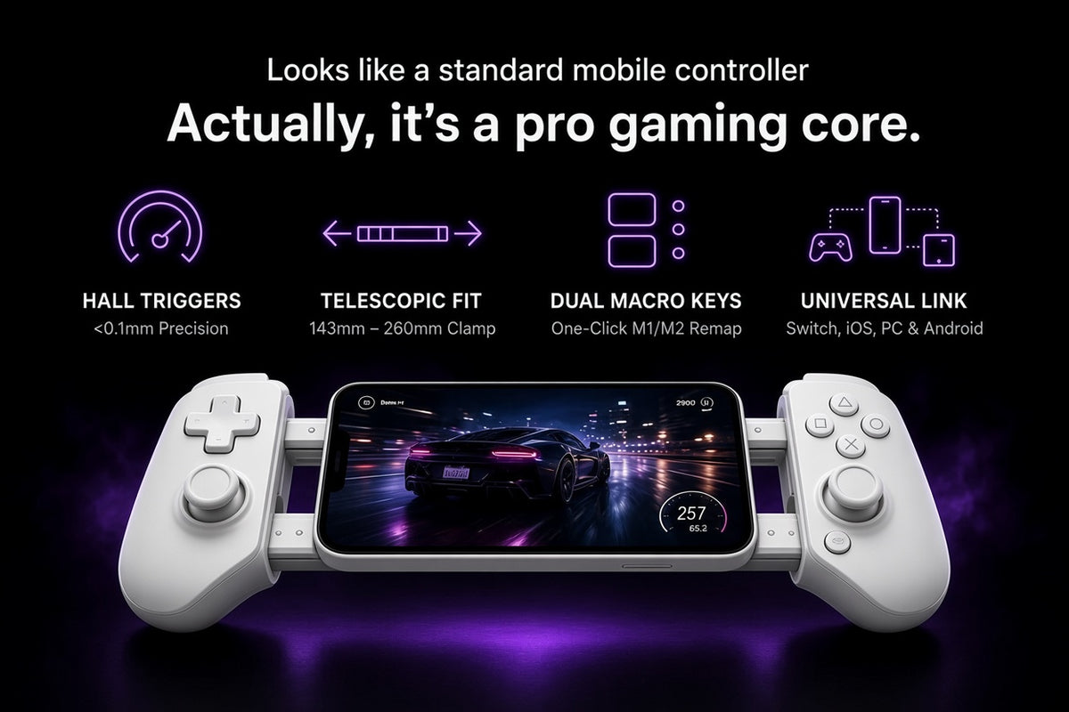 OTM Stretch Pro | Hall-Effect Mobile & Switch Controller
